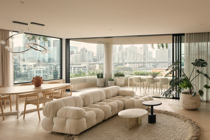 Maison 精品住宅楼丨澳大利亚布里斯班丨Joe Adsett Architects-34