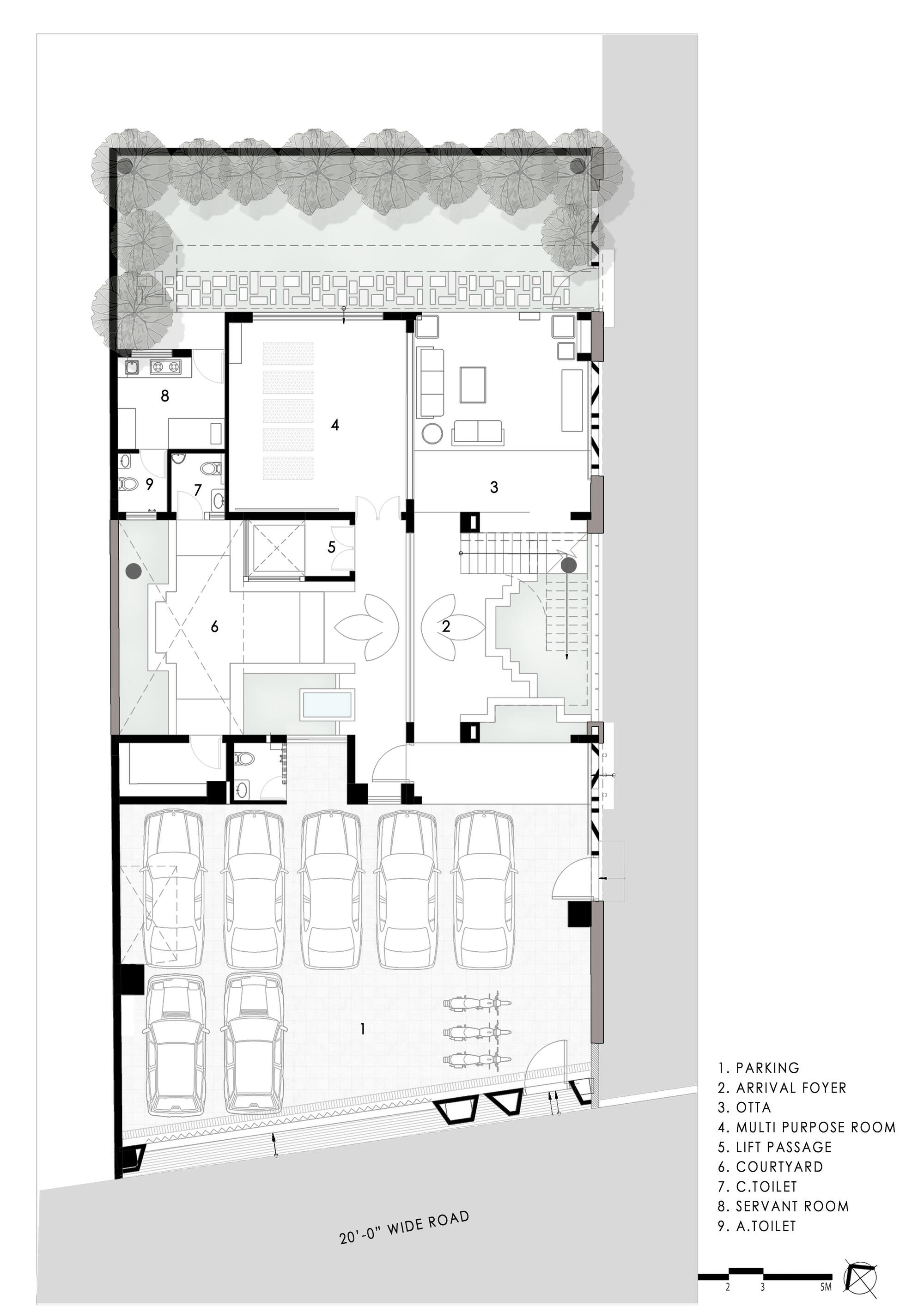 坎达尔普 互动之屋丨印度丨AANGAN Architects-39