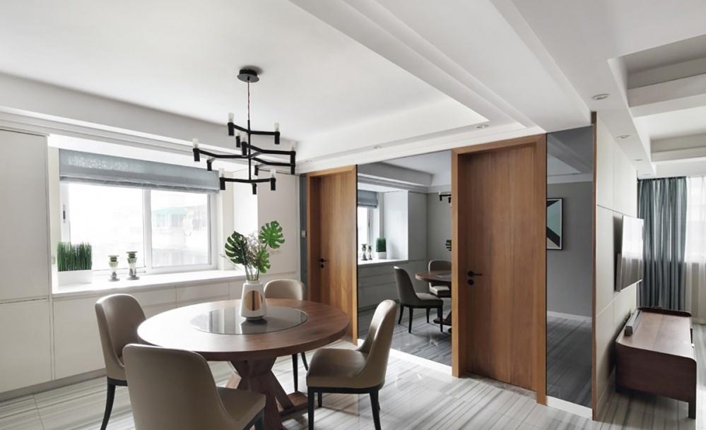 北欧风清新简约家，木色与绿的和谐搭配-16