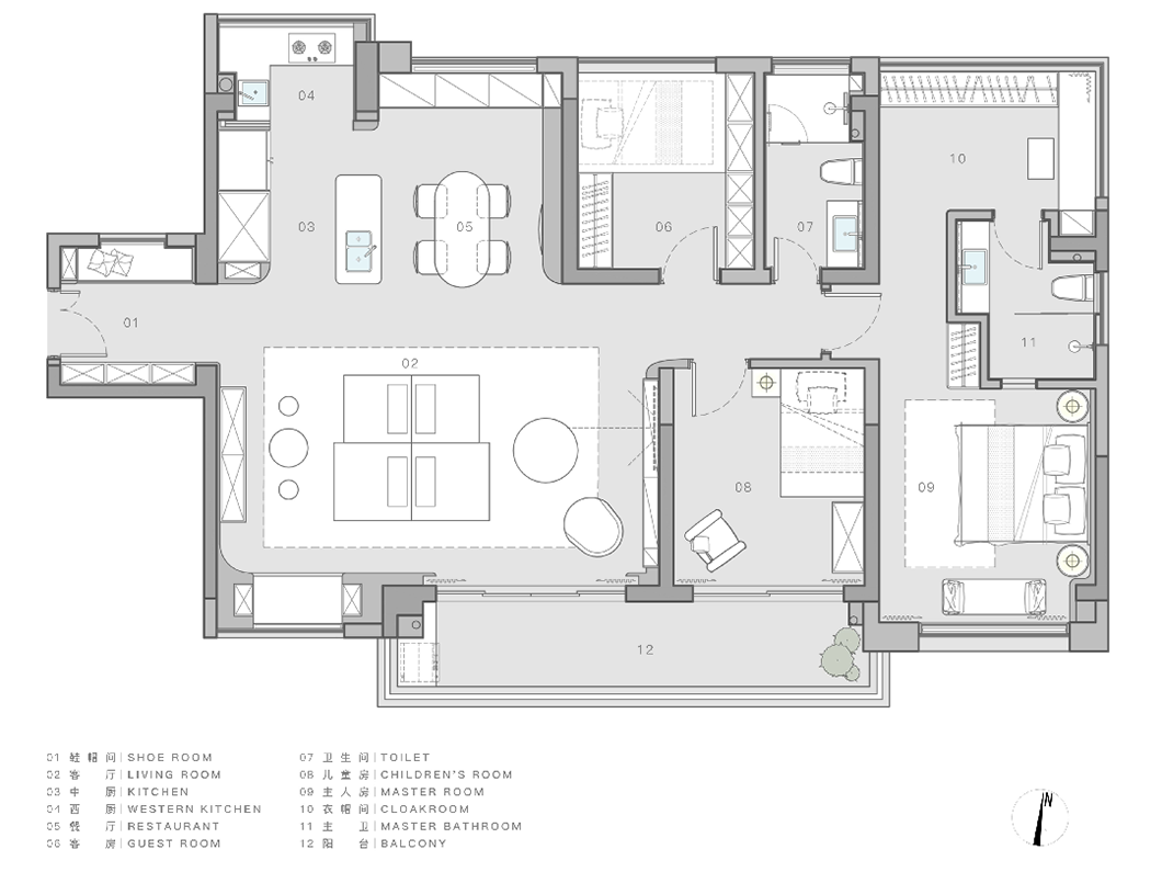 理想生活之中洲天御私宅丨中国金山丨LICO力高设计-37