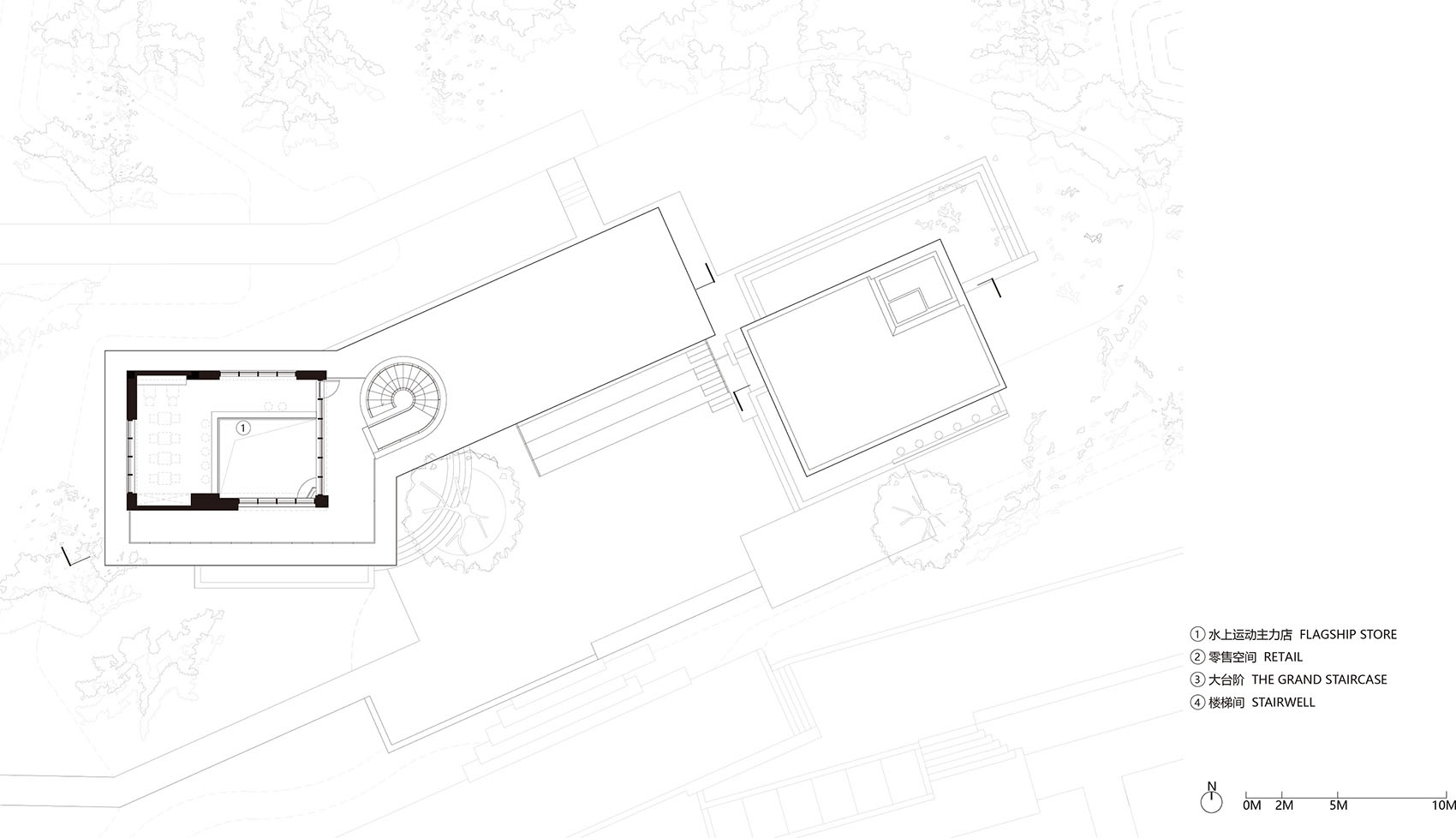 双鱼岛咏气演化所实验性水上运动配套建筑丨中国漳州丨深圳市十间设计咨询有限公司-71