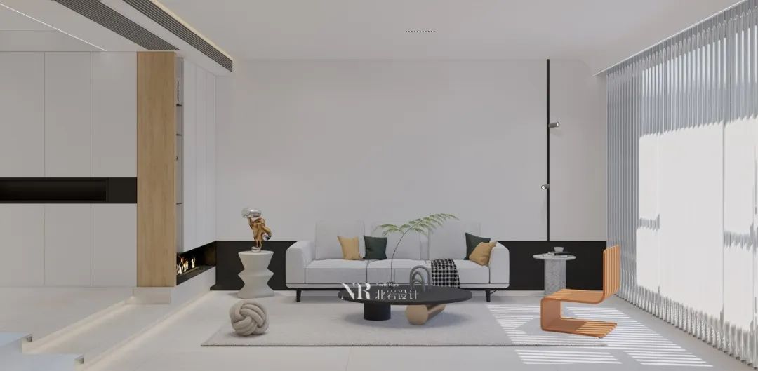 南京香山美墅 · 老小区里的趣味下沉式客厅丨中国南京丨北岩设计-56