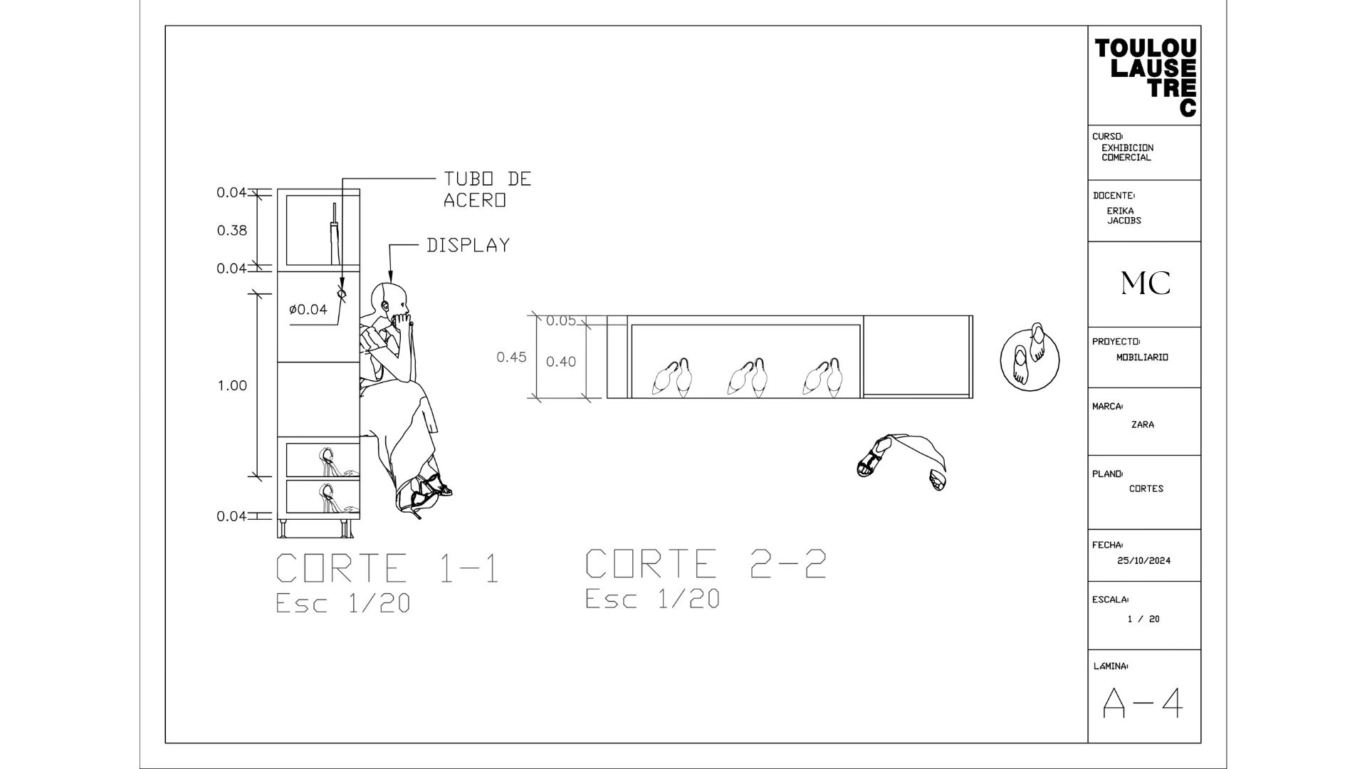 Diseño de mobiliario de exhibición / ZARA-6