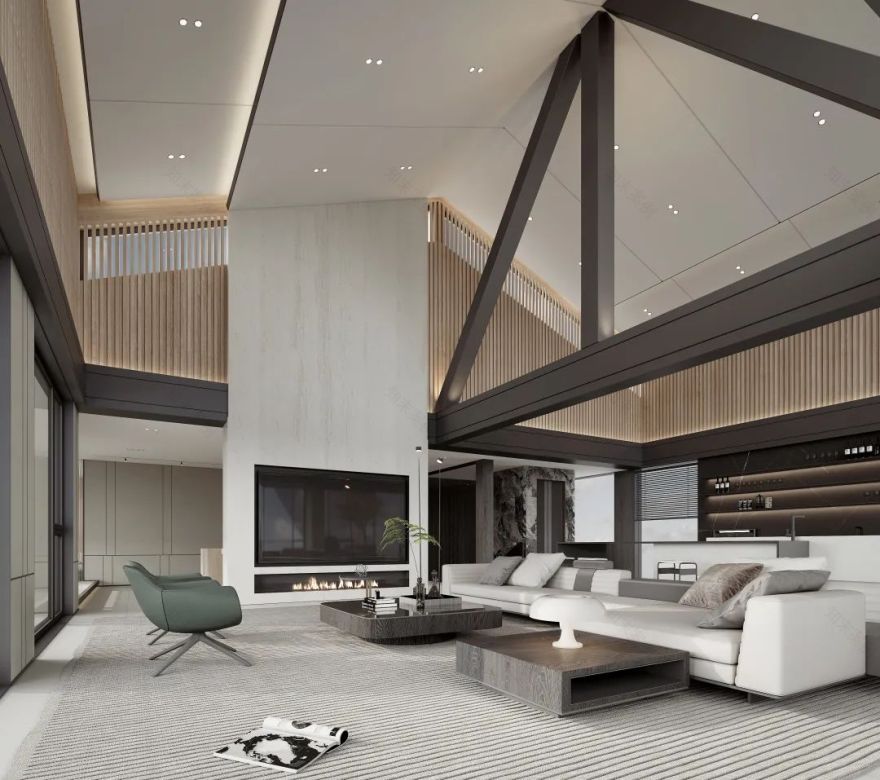 绍兴 800㎡自建房 · 现代简约诗意生活丨中国绍兴丨杭州叁设计-22