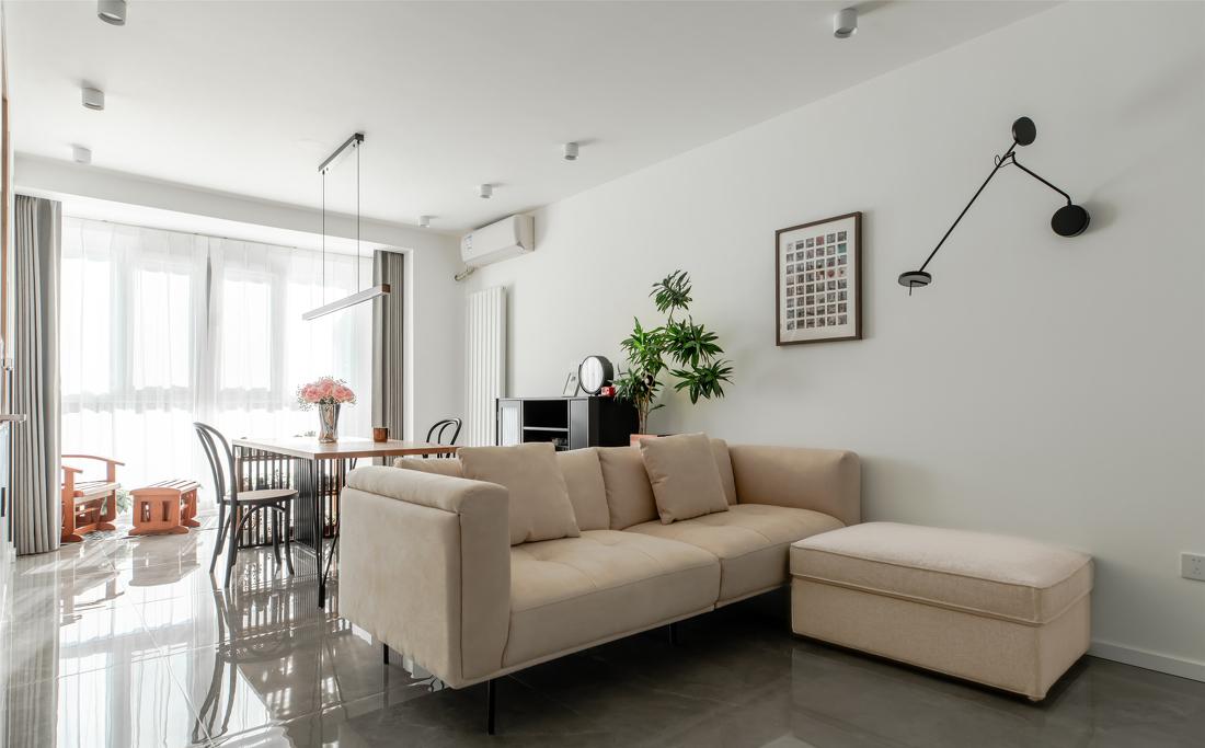 悬浮壁柜打造多彩客厅-13