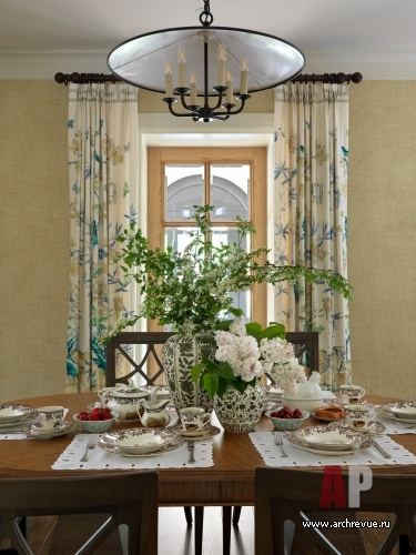 莫斯科郊外美式古典风格带阁楼乡村住宅室内设计丨俄罗斯莫斯科-21