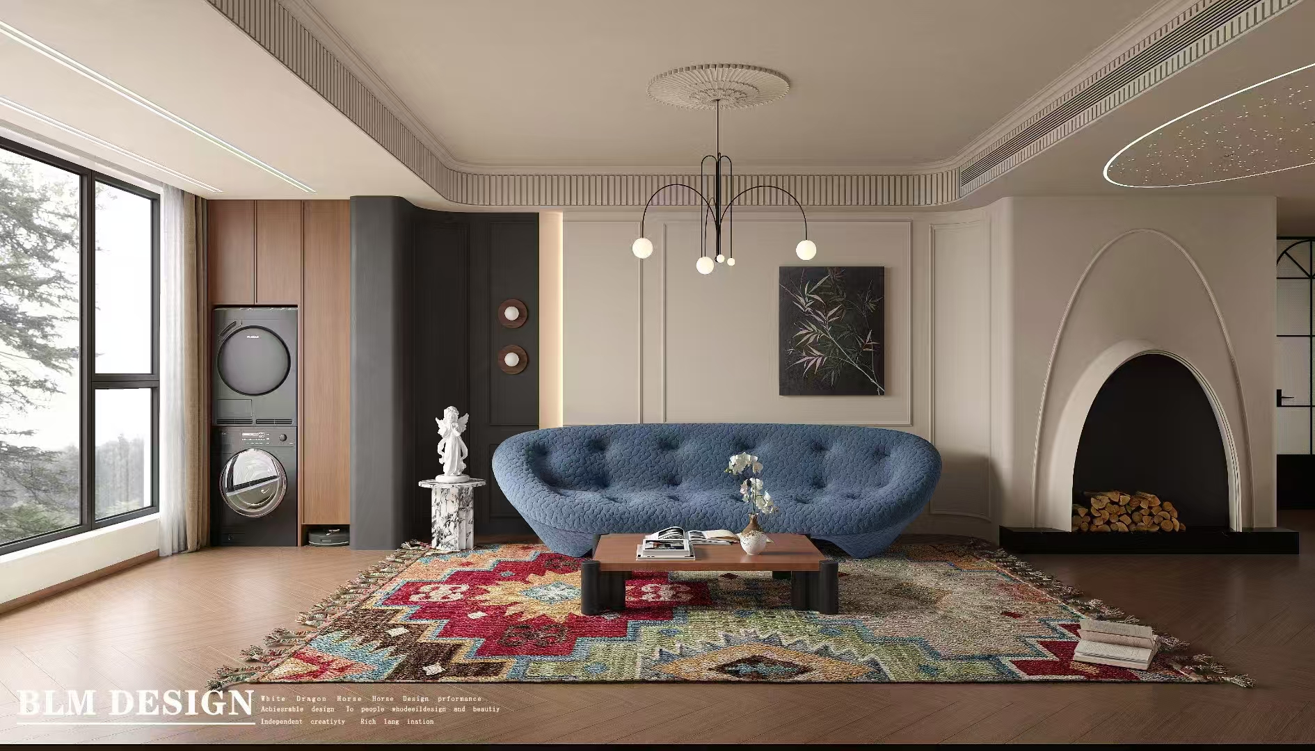 法式  白龙马效果图设计制作-9