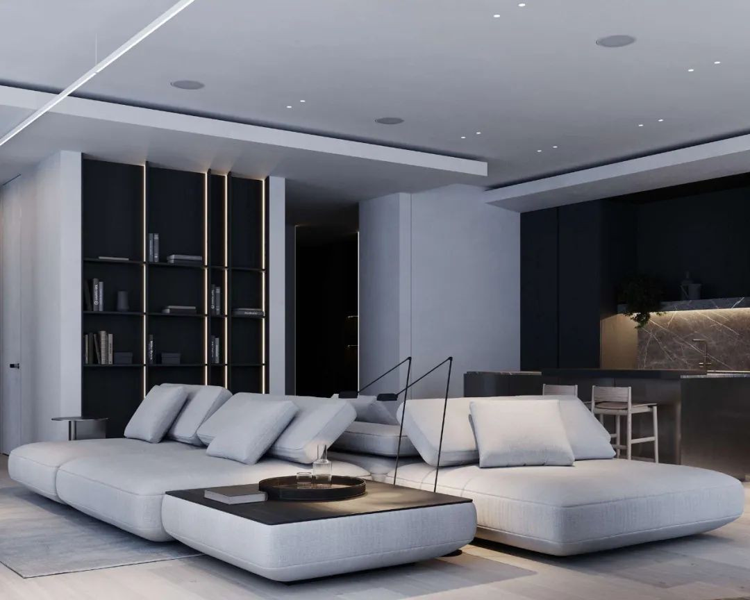 现代简约住宅设计丨АРТЕМ БАБАЯНЦ-7