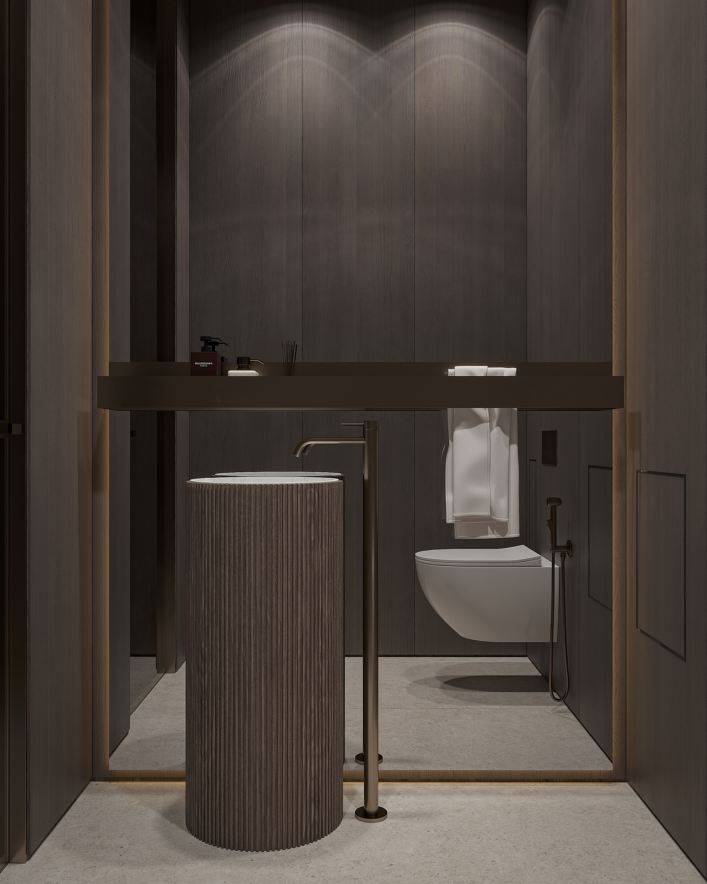 豪华现代客用卫生间丨塞浦路斯-3