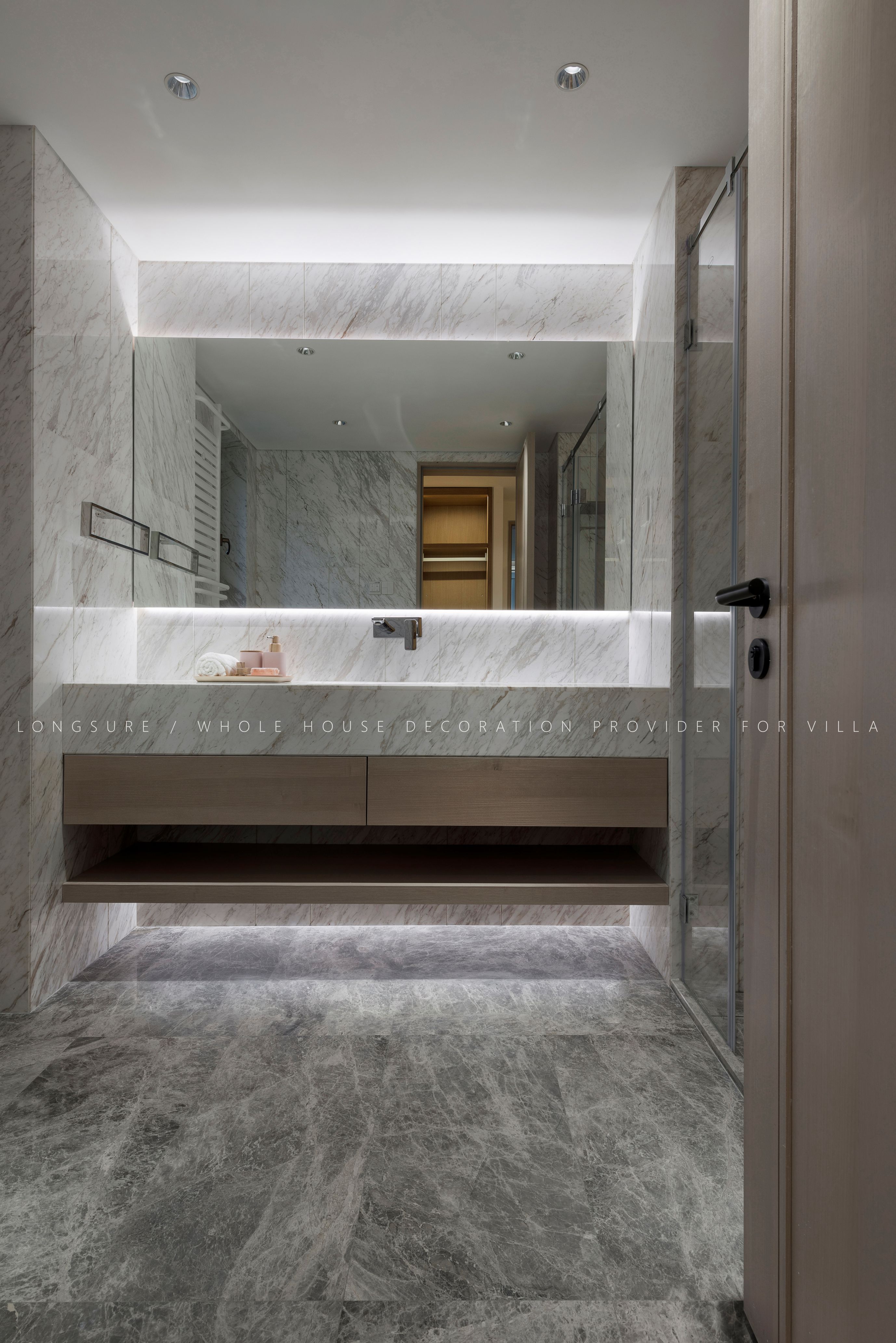 成都朗墅豪宅定制 | 实木整装的艺术-63