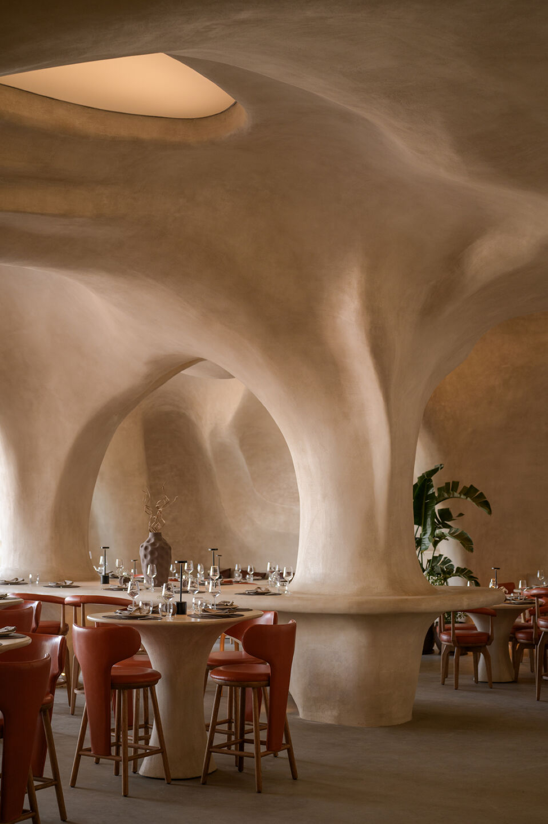 洞穴风餐厅丨蜂宿设计-20