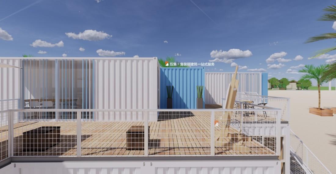 
首钢东戴河项目沙滩集装箱售楼部 -7