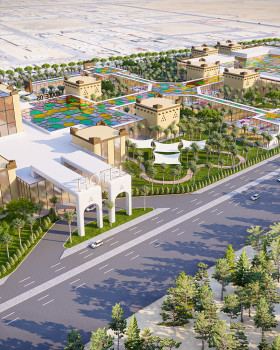 Commercial complex and fuel station project