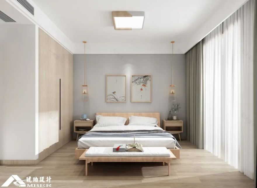 现代日式风格,打造 120㎡禅意空间-79