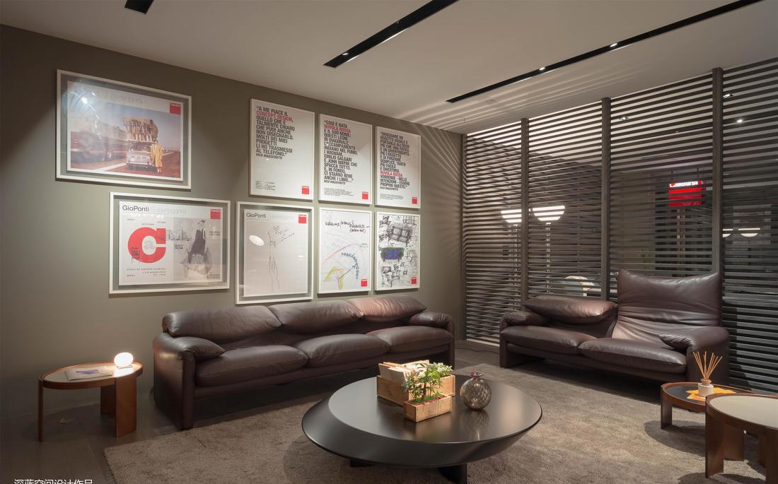 明朗建设打造无瑕顶级家俬展厅,细节尽显精湛工艺-26