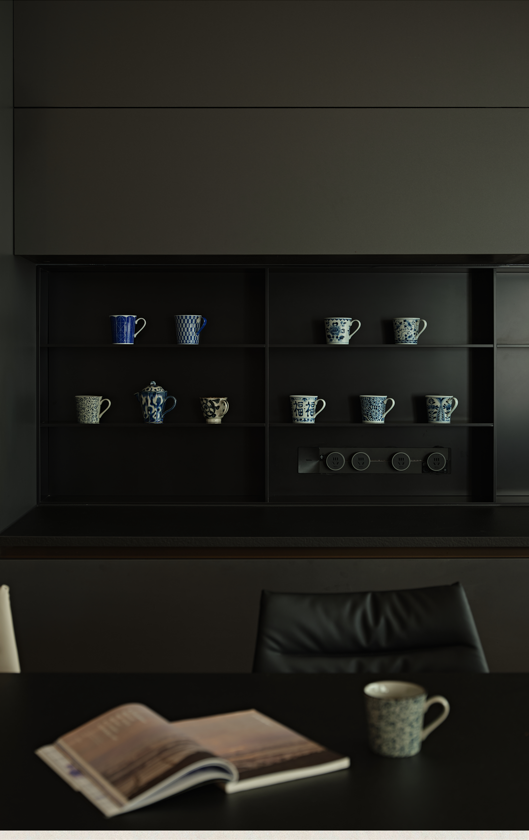 新作｜莲空间设计  陈熠350㎡自宅，让自然生长在生活的每个维度-29