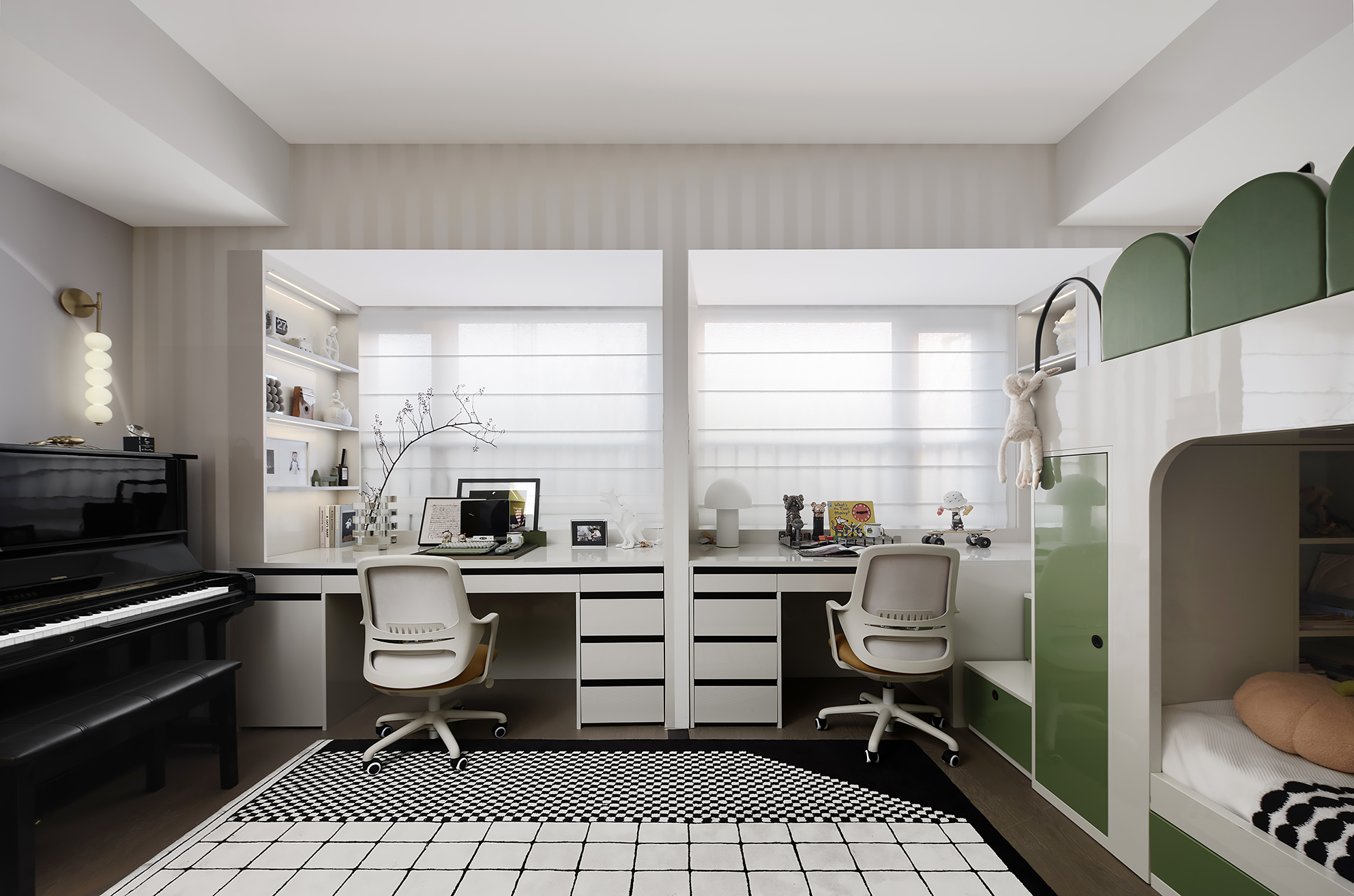 重庆万科璞园样板房丨中国重庆丨深圳 GNU 金秋设计-25