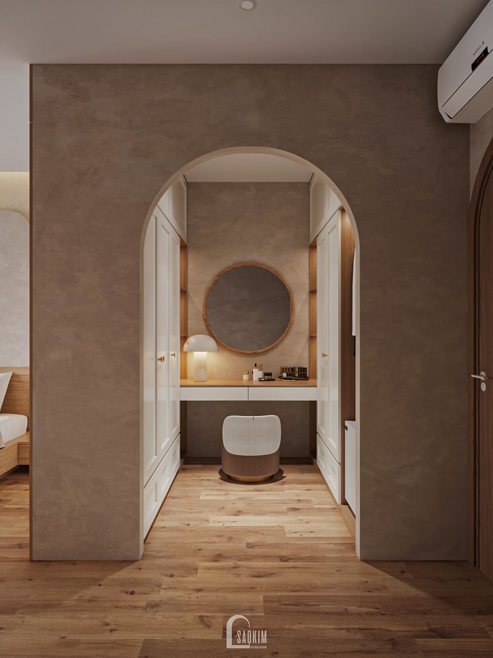 50m² 5 层Japandi风格联排别墅设计丨越南河内-20