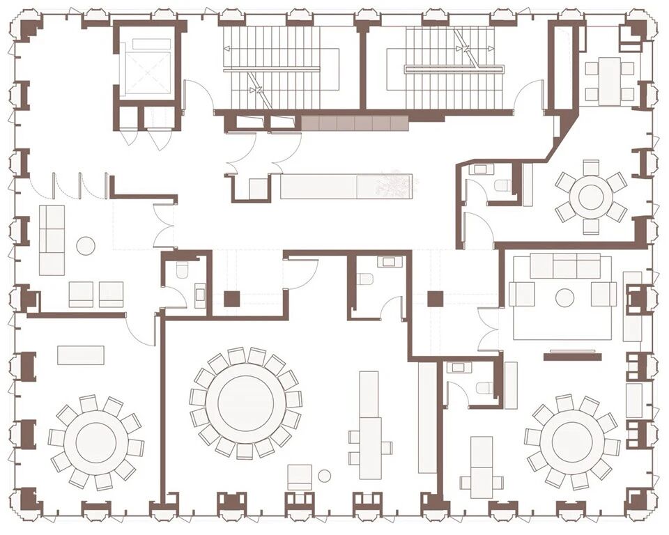 “照青苔”中餐厅丨中国杭州丨八荒设计团队-87
