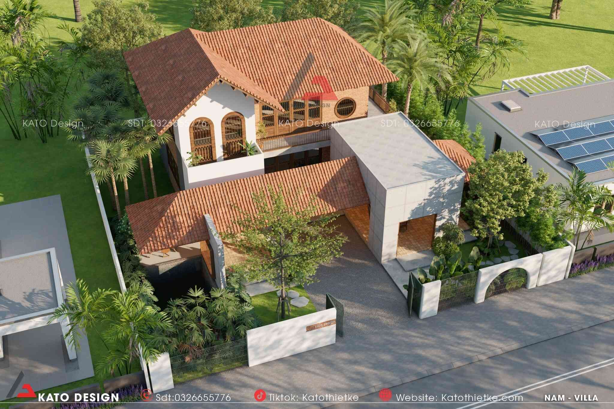 由于Nam villa不是常见的、有明确固定含义的短语，Nam可能是人名、地名等专有名词，仅从这两个词难以准确判断其确切意思，因此无法提供准确翻译 丨KATO Thiết Kế-0