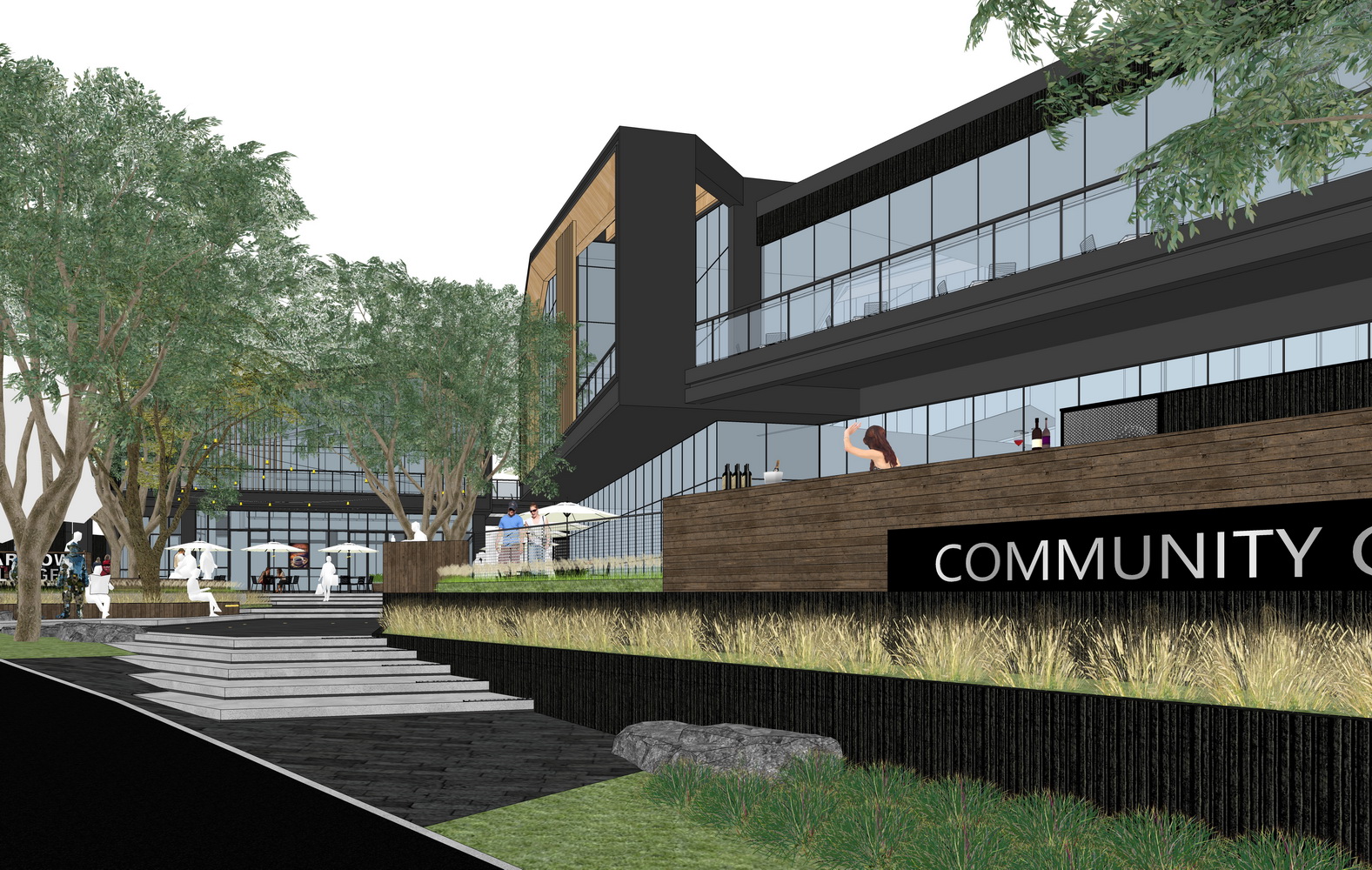 龙湖抚仙湖星空小镇SU模型-2