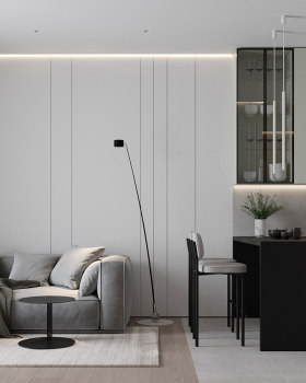 kitchen living room 20m