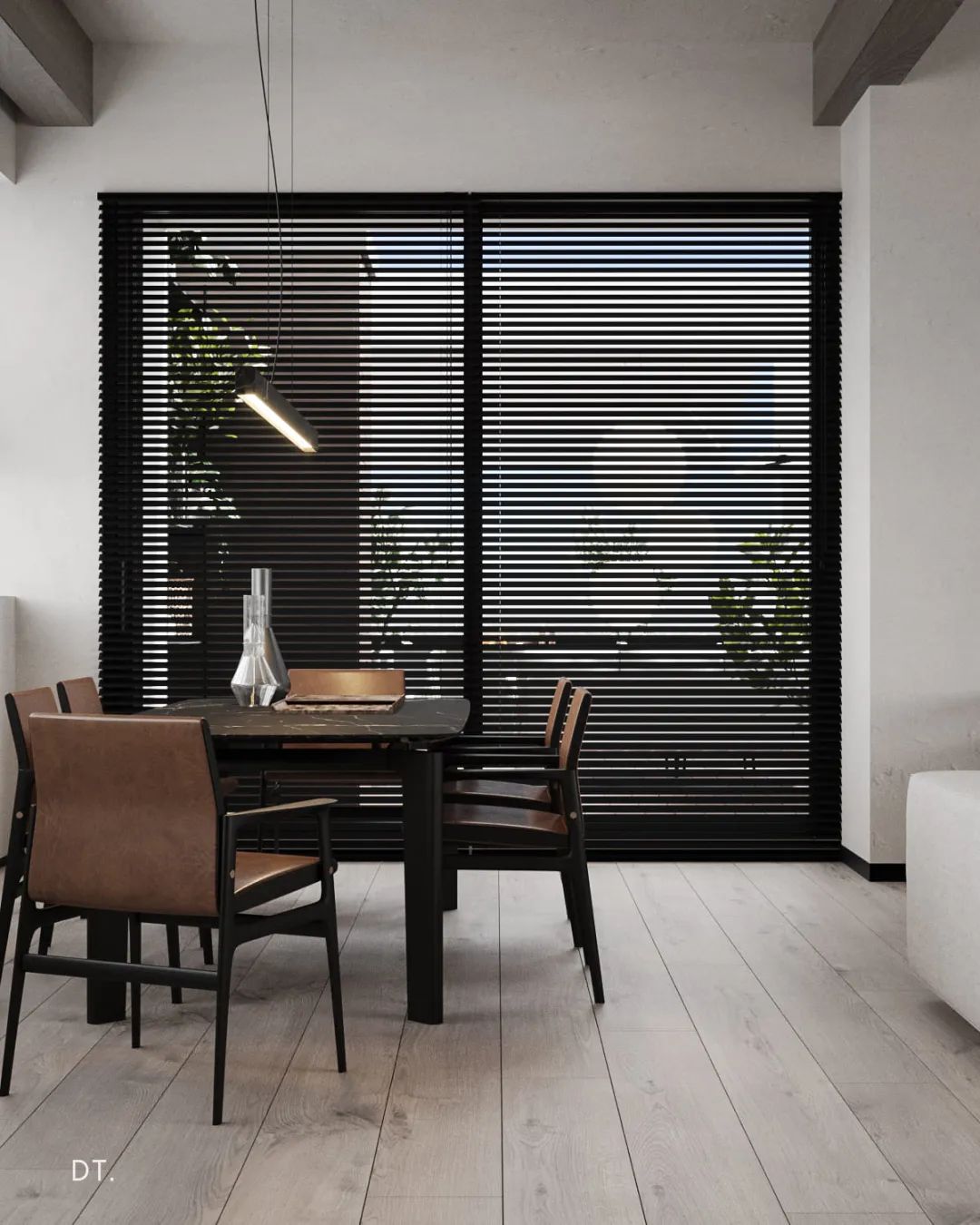 自然主义轻奢住宅，原木与艺术的完美融合-43