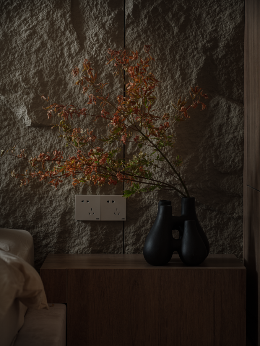 暖黄色宁静住宅丨中国武汉丨大思-72