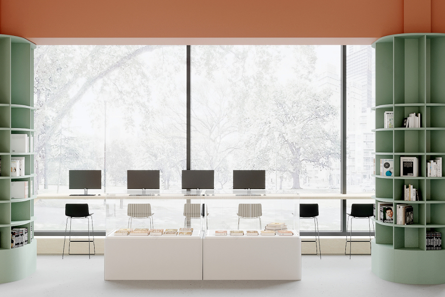 Sobolev 图书馆室内设计丨俄罗斯圣彼得堡-27