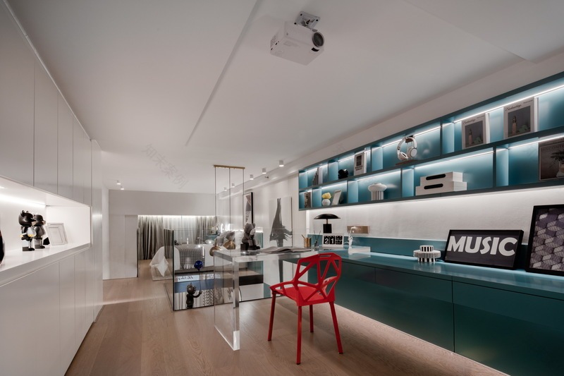 科恒地产·悦翠广场 LOFT 公寓样板房设计丨中国广州丨深圳市伊派室内设计有限公司-28