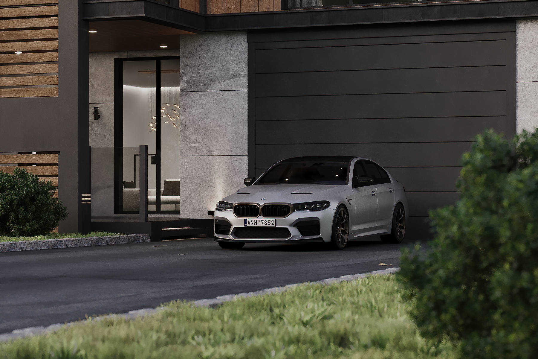 现代郊区小屋-10