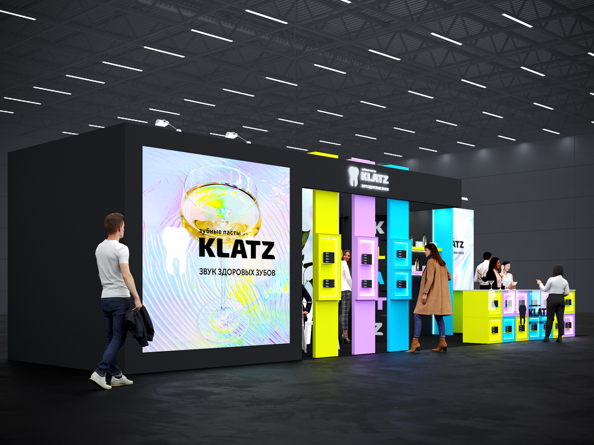 KLATZ 展览摊位设计丨俄罗斯莫斯科丨Whiteproject | Anna Borovykh-10