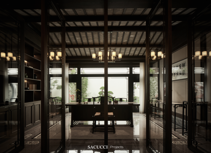 现代东方之美 · 诸暨市店口镇侠父村向阳小院丨首席公馆-21