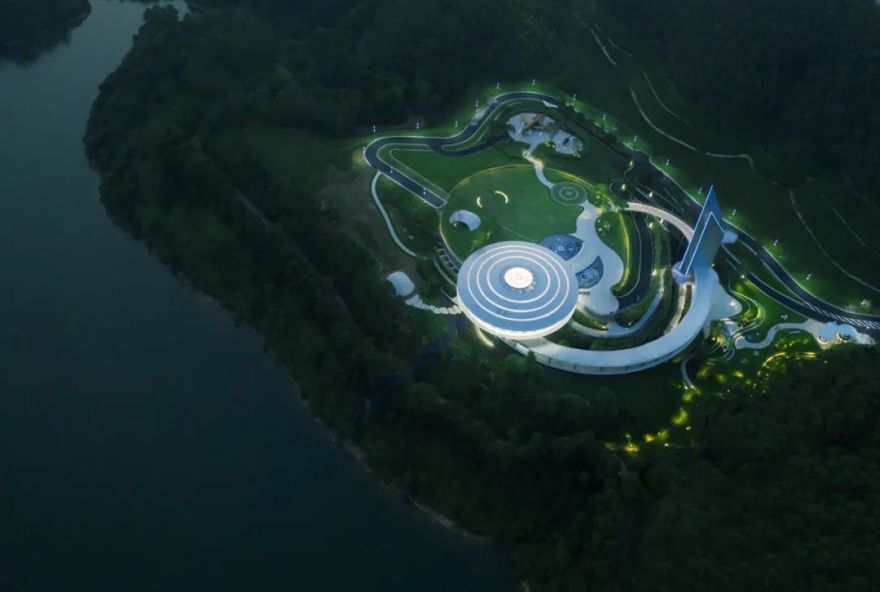 林德设计丨恩平泉林黄金小镇飞行体验馆 景观设计 丨中国广东-104