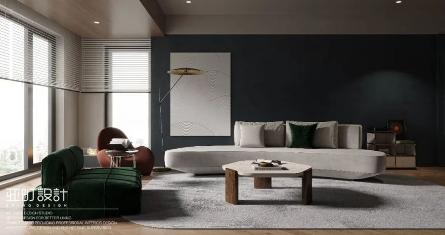 多巴胺色彩空间 · 亚町打造活力满满的居住环境丨亚町设计-23