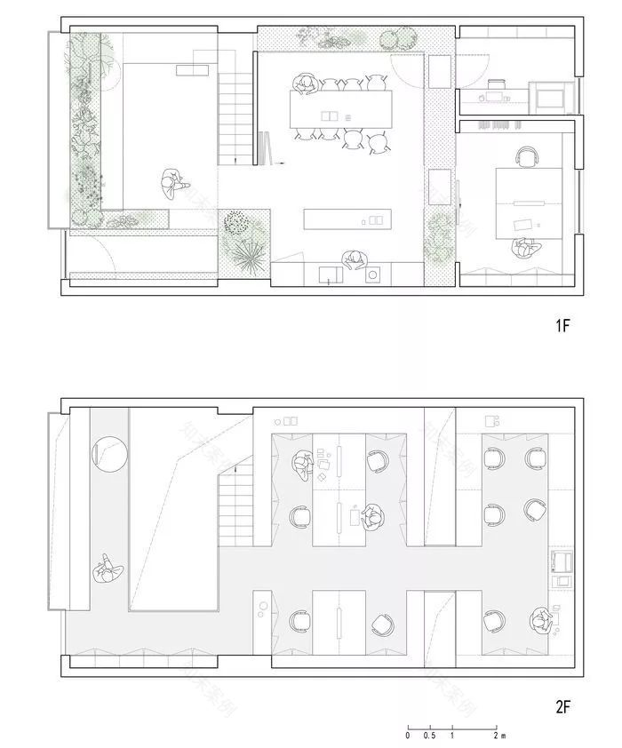 白色花园——上海 Muxin Studio 办公室设计-75
