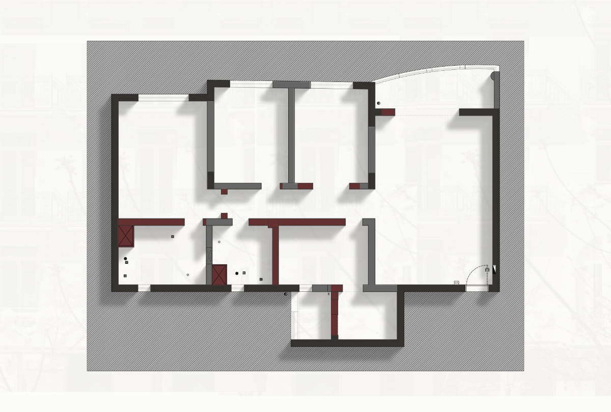 桌柜一体+开放布局释放空间，黑白极简谱写“断舍离”生活乐曲-50