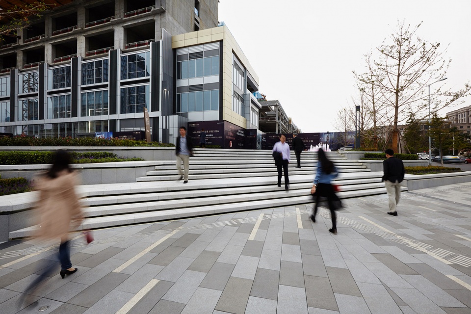 星光璀璨,南信青岛环球金融中心景观设计-74