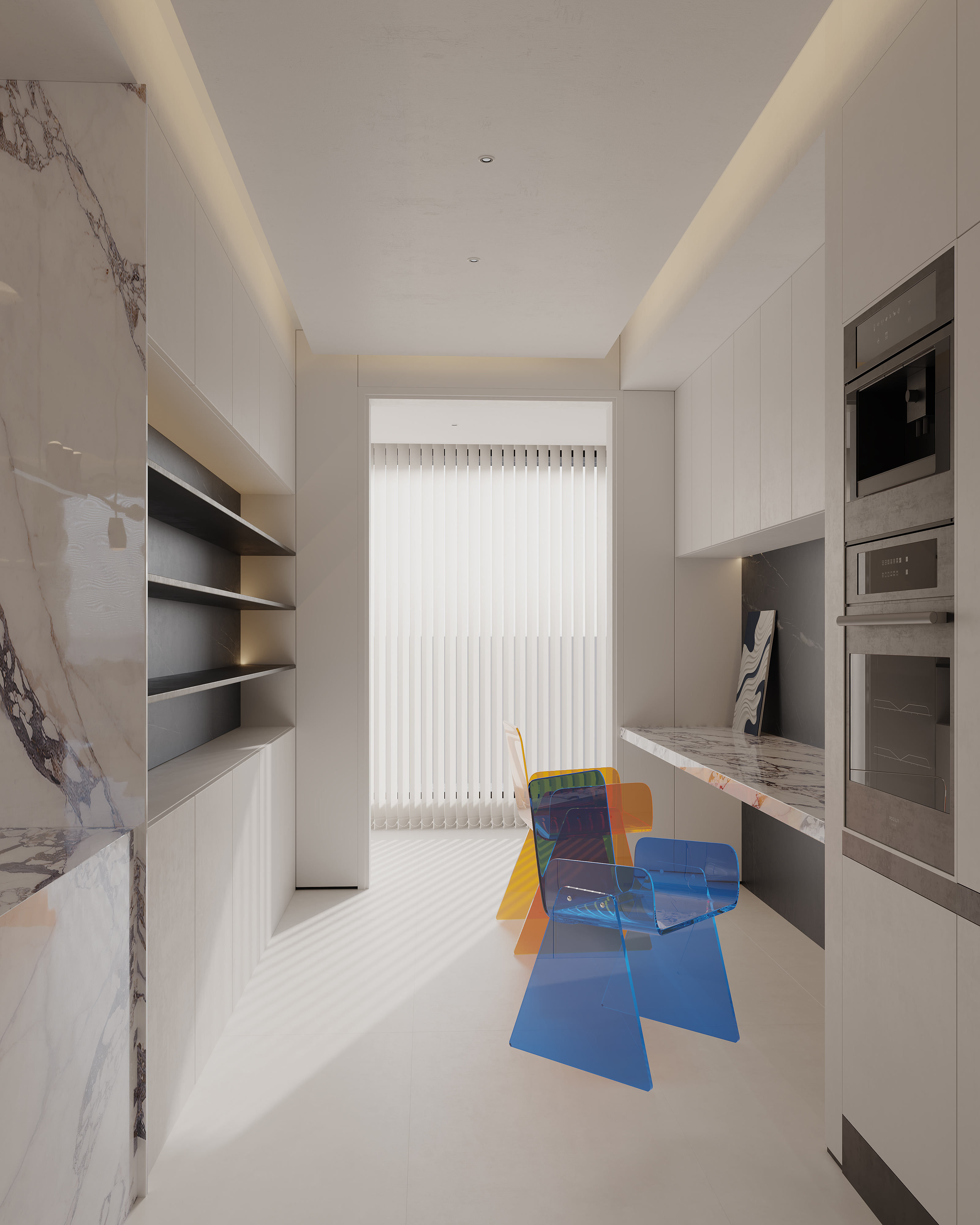 现代极简与克莱因蓝的碰撞-3