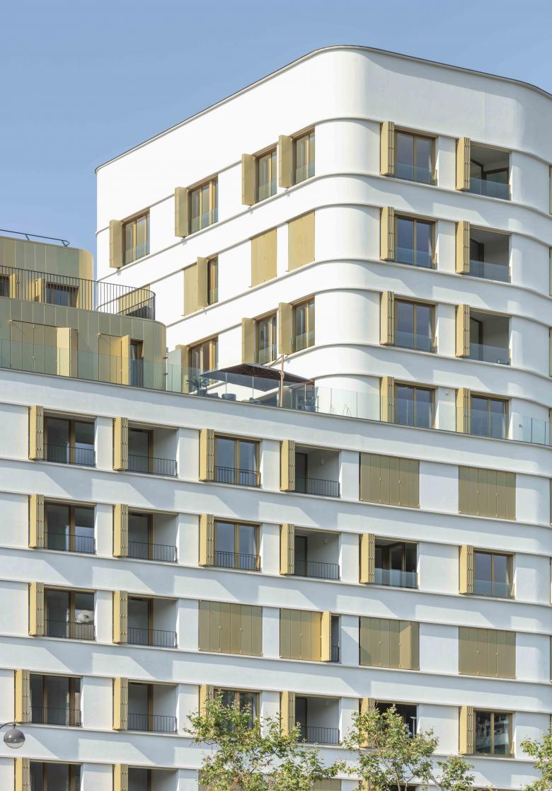 费利·埃布埃住宅和商业楼丨法国巴黎丨Baumschlager Eberle Architekten-2