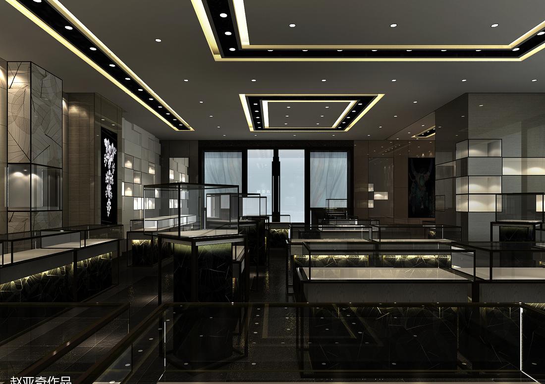 北京珠宝专卖店奢华设计展现-10