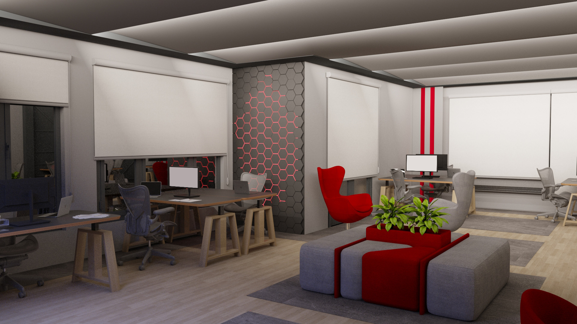 富戈游戏办公室项目丨HATİCE AKARSU-8