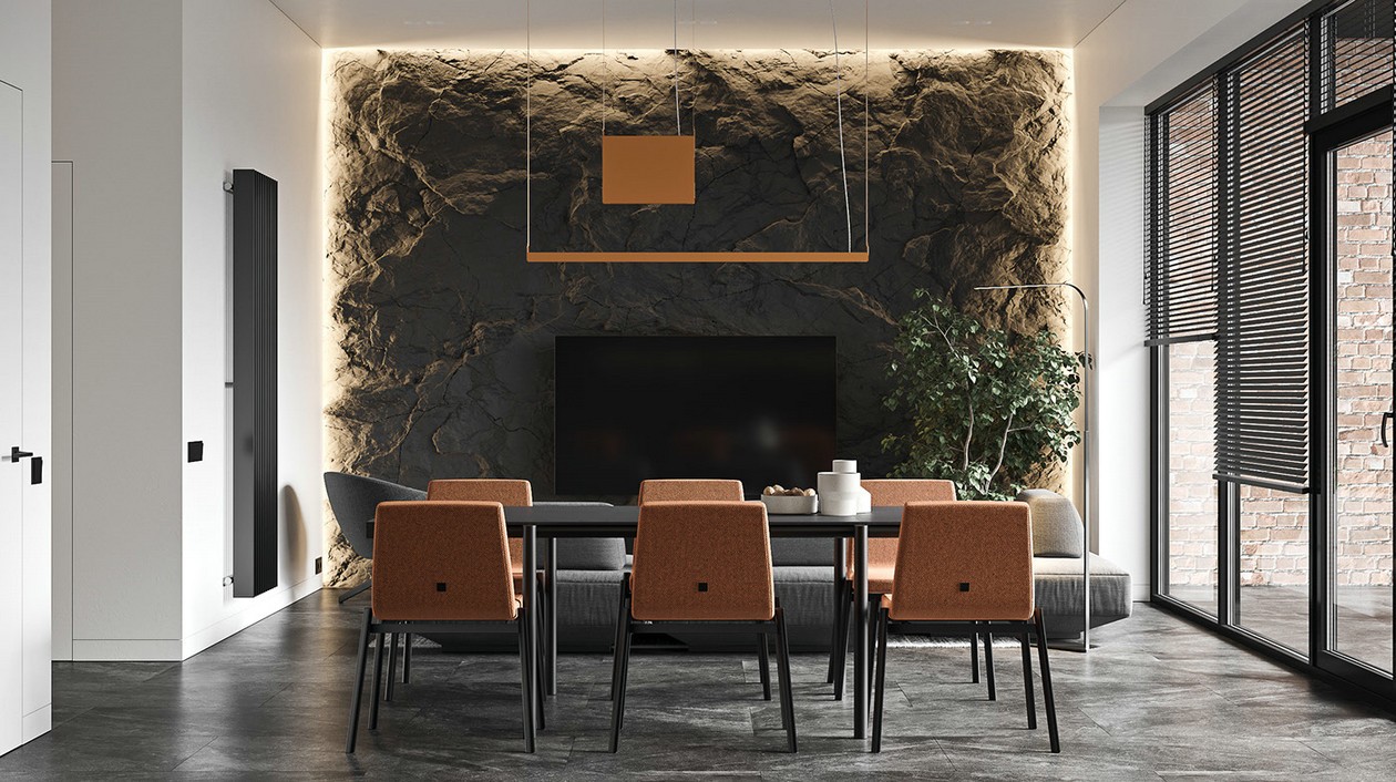 高级黑色系空间设计 无法抵御的气质！-6