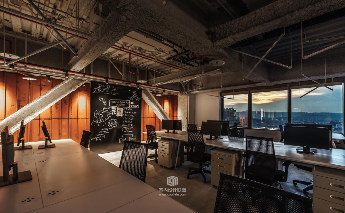 沈志忠设计- Loft风 办公室-2