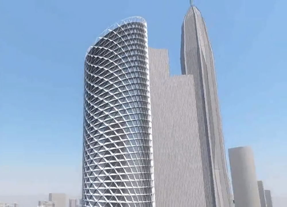 深圳平安产险大厦 | 高技表皮妆点城市天际线-0