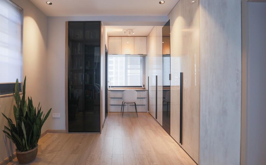 原木灰的现代艺术之家-26