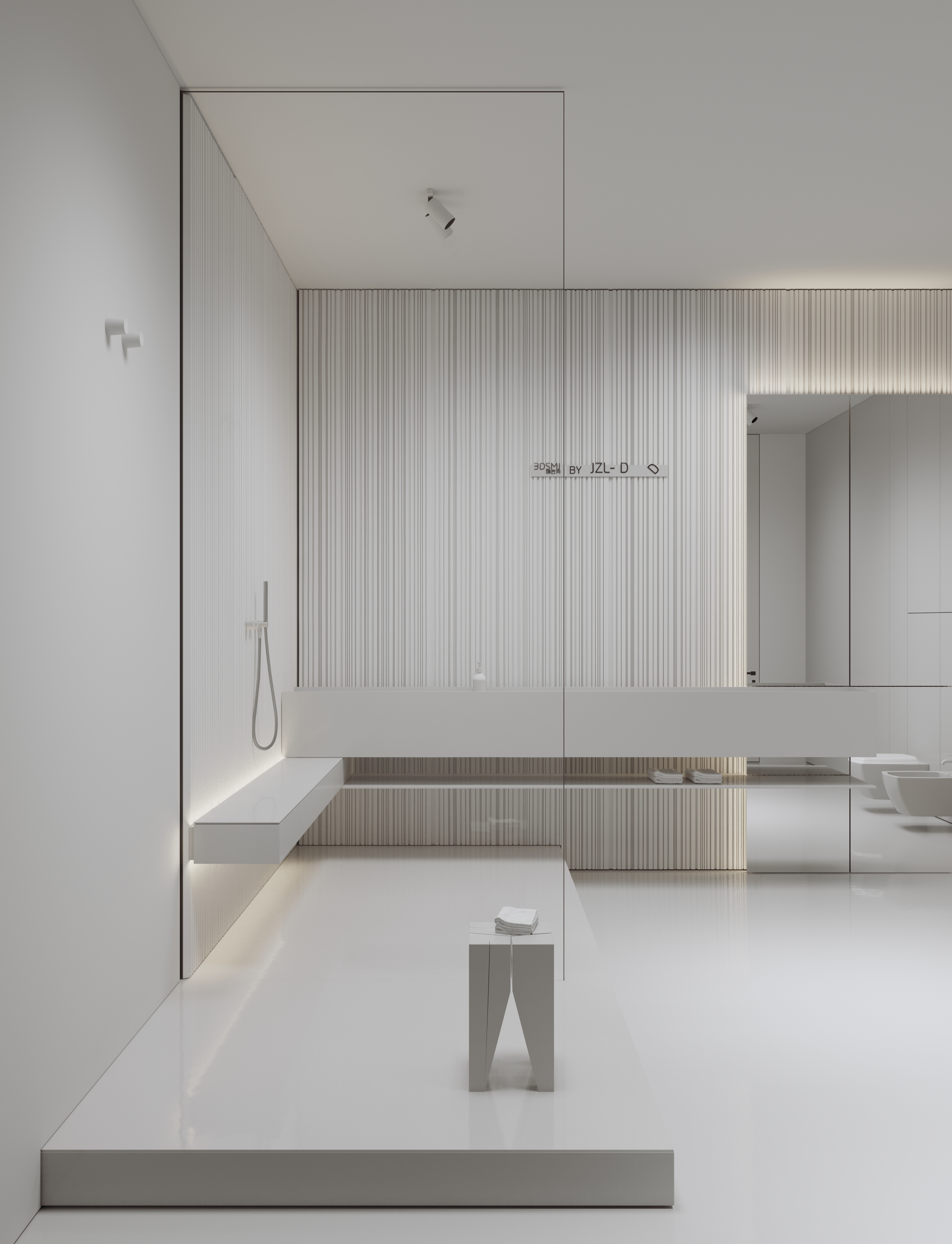 卫浴空间光影艺术，打造舒适TOLKO实景临摹-1