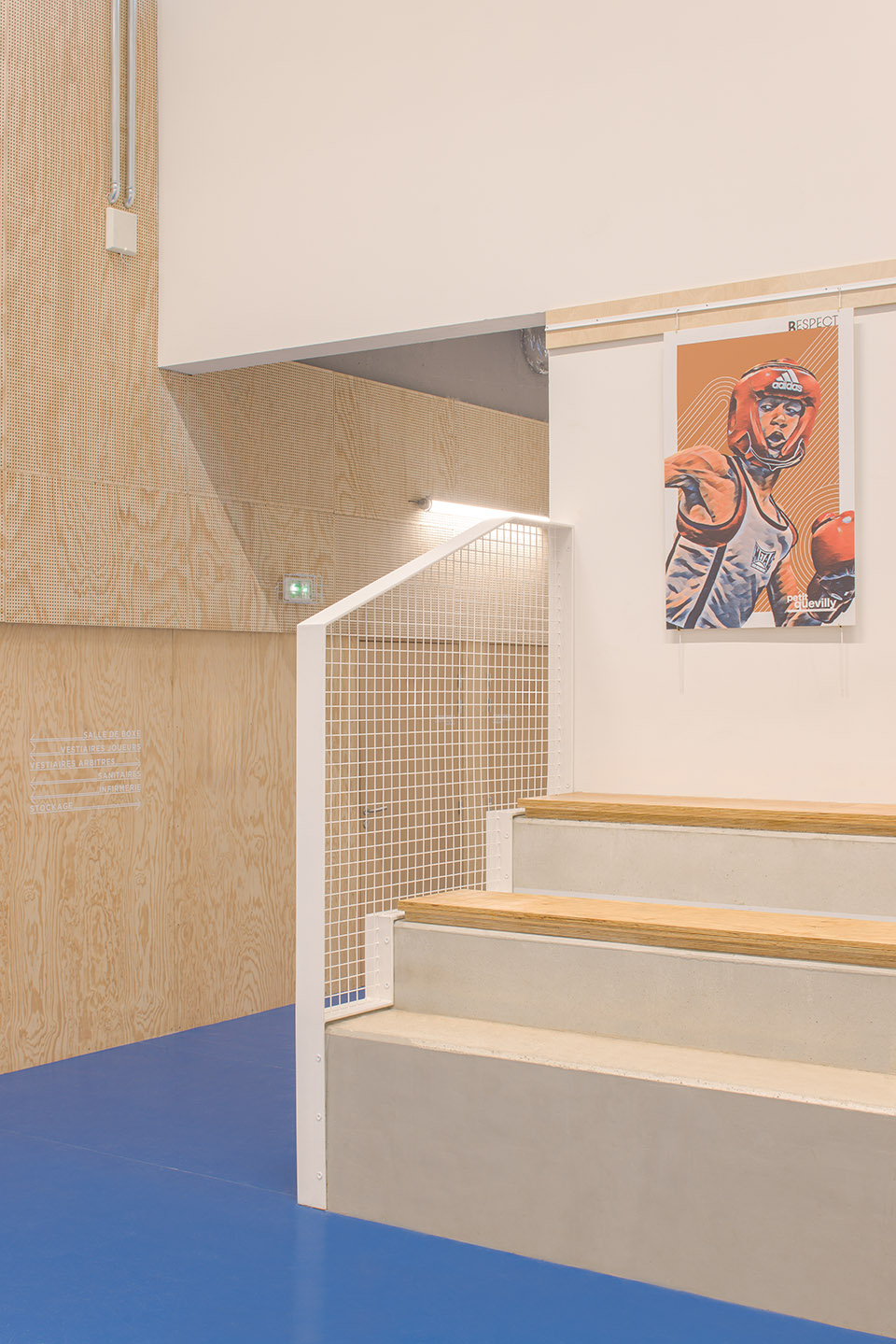 小克维伊（76 省）体育综合体更新改造项目丨法国鲁昂丨OLGGA ARCHITECTES,A+R PAYSAGES-77