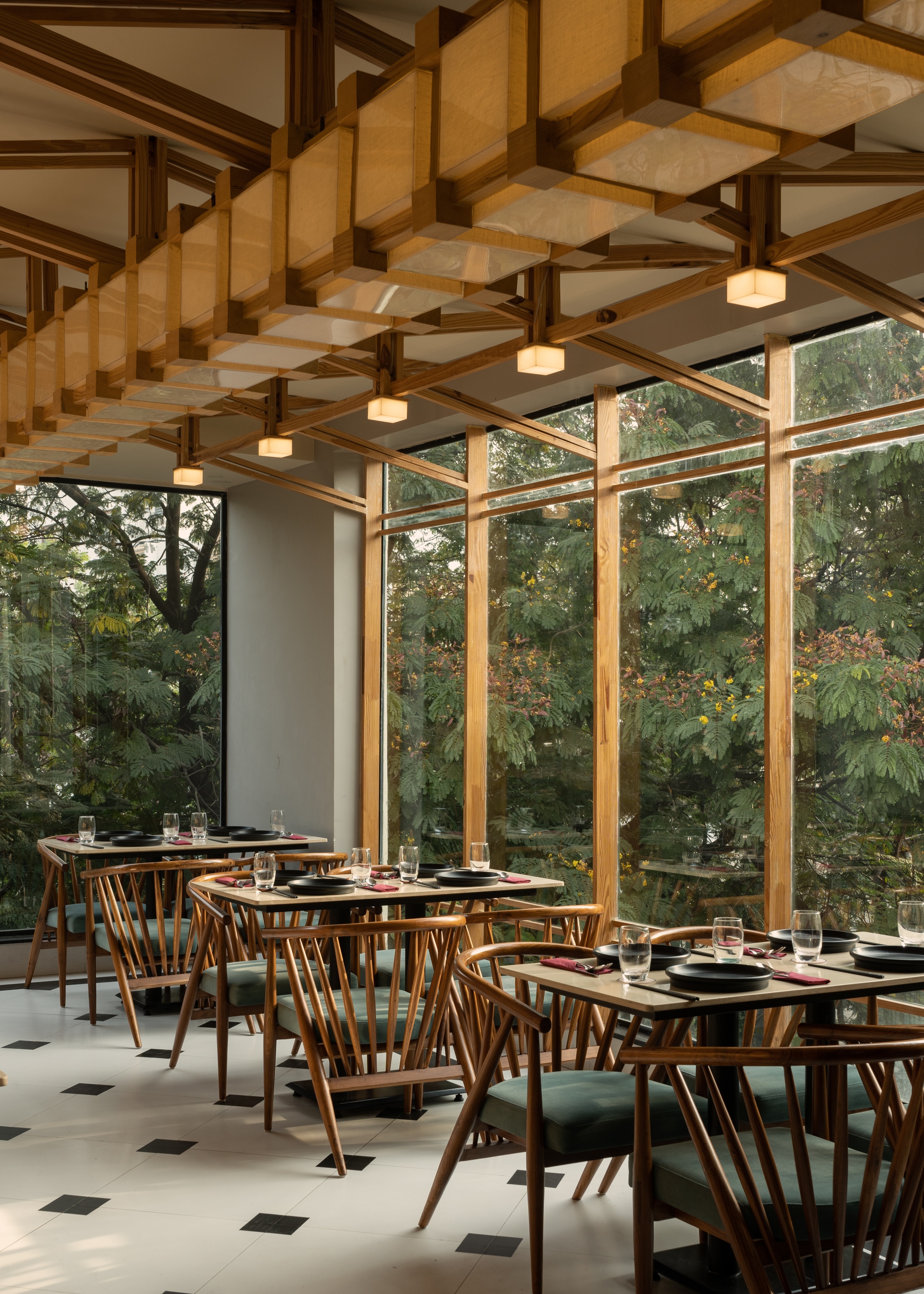 餐厅丨印度丨Fellow Yellow Design Studio-9