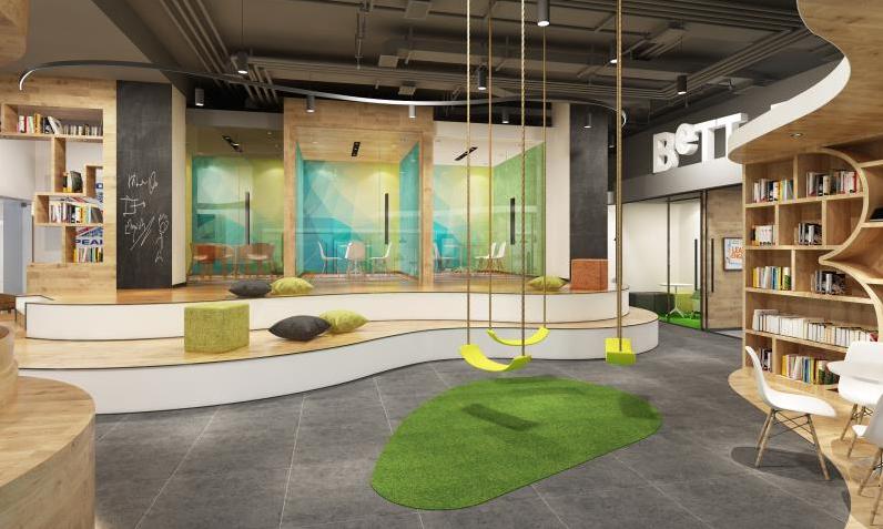 EDS Interior设计 || Better me英语培训机构空间设计展示-32